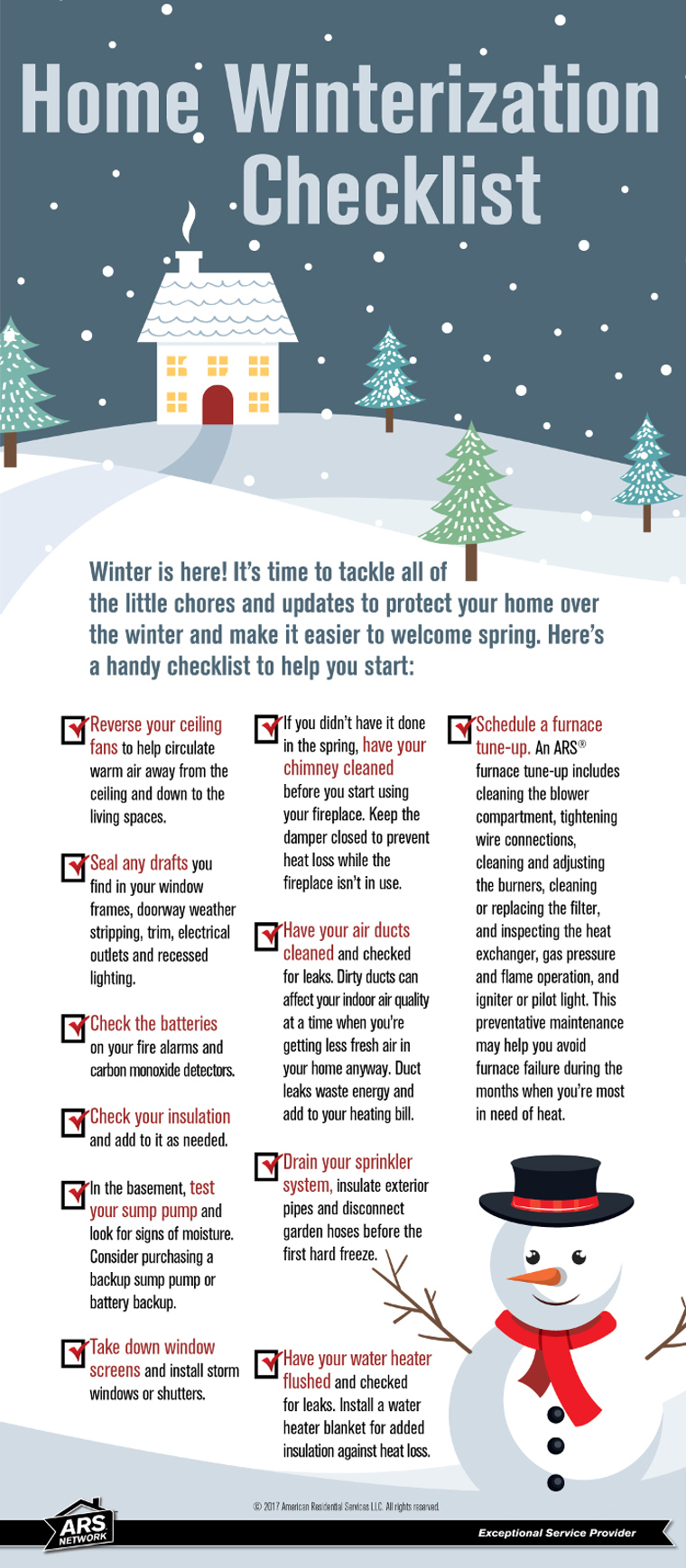 winter checklist