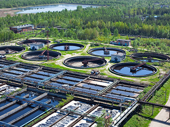 wastewater treatment center